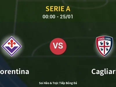 Kết Quả: Fiorentina 1-2 Cagliari – Highlight & Bàn Thắng | Serie A
