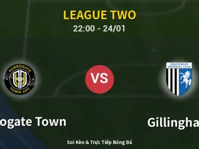 Soi Kèo Harrogate Town vs Gillingham – 22:00 24/01 | Nhận Định, Dự Đoán Tỷ Số