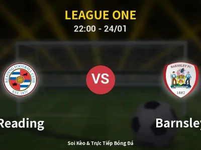 Soi Kèo Reading vs Barnsley – 22:00 24/01 | Nhận Định, Dự Đoán Tỷ Số