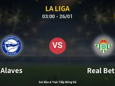 Kết Quả: Alaves 2-1 Real Betis – Highlight & Bàn Thắng | La Liga