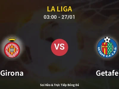 Kết Quả: Girona 1-1 Getafe – Highlight & Bàn Thắng | La Liga