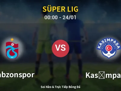 Kết Quả: Trabzonspor 2-1 Kasımpaşa – Highlight & Bàn Thắng | Süper Lig