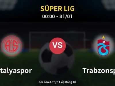 Kết Quả: Antalyaspor 1-1 Trabzonspor – Highlight & Bàn Thắng | Süper Lig