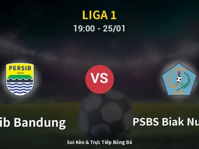 Kết Quả: Persib Bandung 1-0 PSBS Biak Numfor – Highlight & Bàn Thắng | Liga 1
