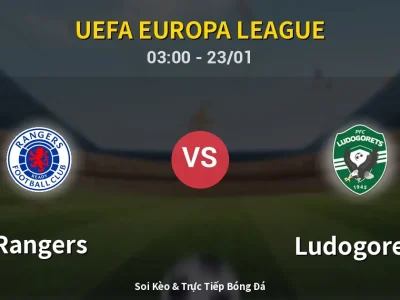 Kết Quả: Rangers 1-0 Ludogorets – Highlight & Bàn Thắng | UEFA Europa League
