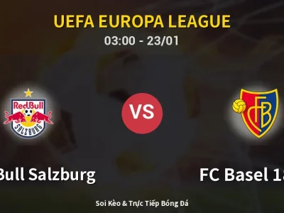 Kết Quả: Red Bull Salzburg 3-1 FC Basel 1893 – Highlight & Bàn Thắng | UEFA Europa League
