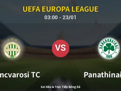 Kết Quả: Ferencvarosi TC 1-1 Panathinaikos – Highlight & Bàn Thắng | UEFA Europa League