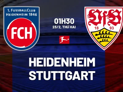 Heidenheim vs Stuttgart: Cuộc săn điểm dễ dàng của Stuttgart trước đội chót bảng?