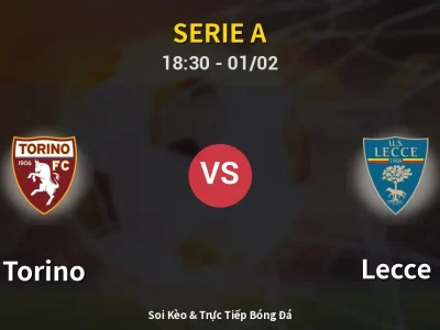 Kết Quả: Torino 1-0 Lecce – Highlight & Bàn Thắng | Serie A