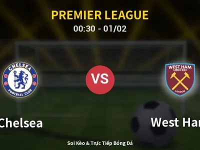 Kết Quả: Chelsea 3-2 West Ham – Highlight & Bàn Thắng | Premier League