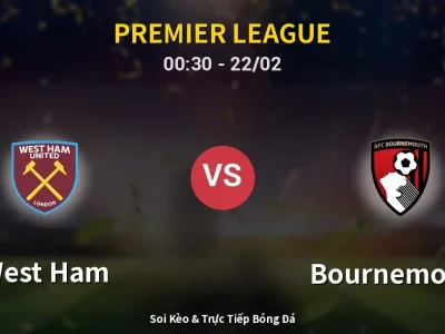 Kết Quả: West Ham 0-0 Bournemouth – Highlight & Bàn Thắng | Premier League