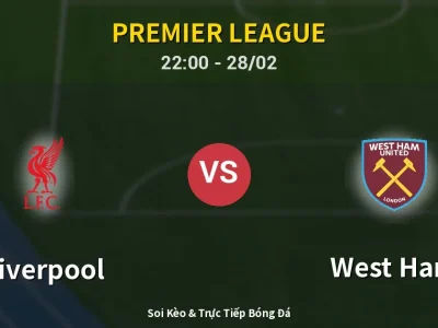 Soi Kèo Liverpool vs West Ham – 22:00 28/02 | Nhận Định, Dự Đoán Tỷ Số