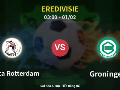 Kết Quả: Sparta Rotterdam 2-0 Groningen – Highlight & Bàn Thắng | Eredivisie