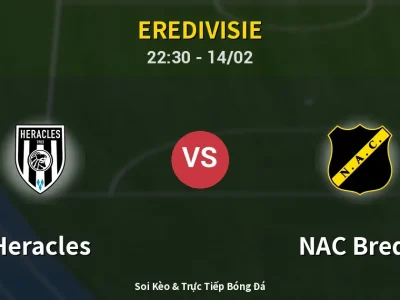 Soi Kèo Heracles vs NAC Breda – 22:30 14/02 | Nhận Định, Dự Đoán Tỷ Số