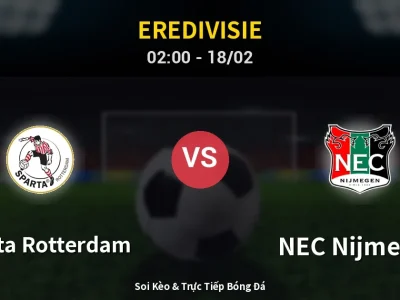 Kết Quả: Sparta Rotterdam 1-1 NEC Nijmegen – Highlight & Bàn Thắng | Eredivisie
