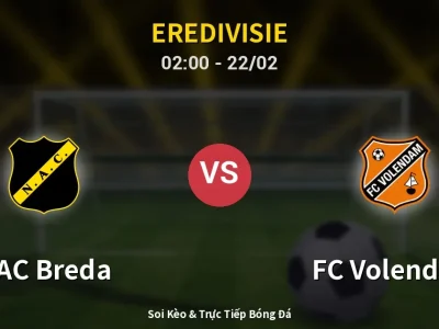 Kết Quả: NAC Breda 1-0 FC Volendam – Highlight & Bàn Thắng | Eredivisie