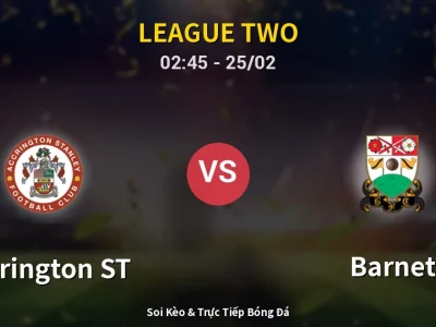 Kết Quả: Accrington ST 0-1 Barnet – Highlight & Bàn Thắng | League Two