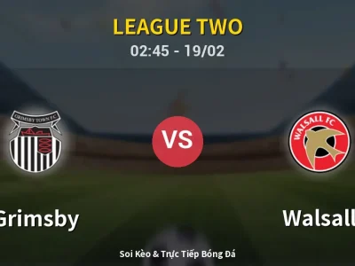 Kết Quả: Grimsby 2-2 Walsall – Highlight & Bàn Thắng | League Two