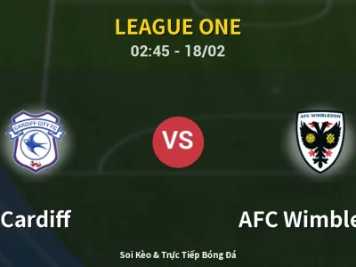 Kết Quả: Cardiff 4-1 AFC Wimbledon – Highlight & Bàn Thắng | League One