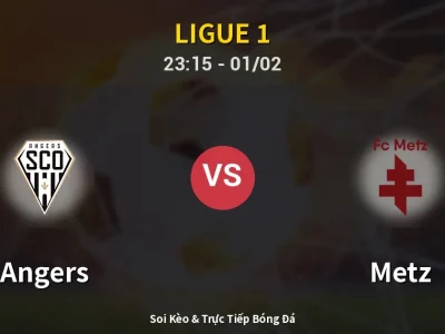 Soi Kèo Angers vs Metz – 23:15 01/02 | Nhận Định, Dự Đoán Tỷ Số