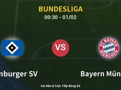 Kết Quả: Hamburger SV 2-2 Bayern München – Highlight & Bàn Thắng | Bundesliga