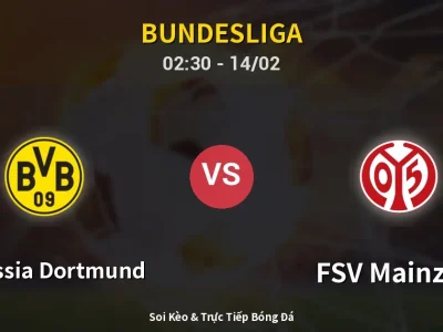 Kết Quả: Borussia Dortmund 4-0 FSV Mainz 05 – Highlight & Bàn Thắng | Bundesliga