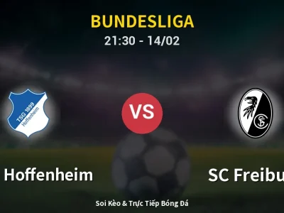 Soi Kèo 1899 Hoffenheim vs SC Freiburg – 21:30 14/02 | Nhận Định, Dự Đoán Tỷ Số