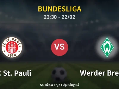 Soi Kèo FC St. Pauli vs Werder Bremen – 23:30 22/02 | Nhận Định, Dự Đoán Tỷ Số