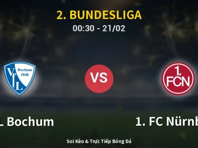 Kết Quả: VfL Bochum 1-1 1. FC Nürnberg – Highlight & Bàn Thắng | 2. Bundesliga