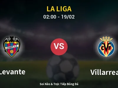 Kết Quả: Levante 0-1 Villarreal – Highlight & Bàn Thắng | La Liga