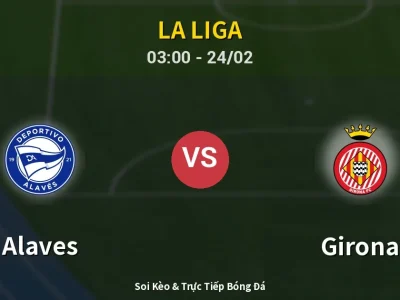 Kết Quả: Alaves 2-2 Girona – Highlight & Bàn Thắng | La Liga