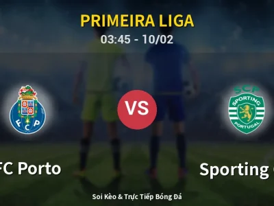 Kết Quả: FC Porto 1-1 Sporting CP – Highlight & Bàn Thắng | Primeira Liga