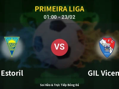 Kết Quả: Estoril 3-1 GIL Vicente – Highlight & Bàn Thắng | Primeira Liga