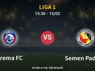 Kết Quả: Arema FC 3-0 Semen Padang – Highlight & Bàn Thắng | Liga 1