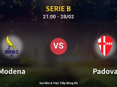 Soi Kèo Modena vs Padova – 21:00 28/02 | Nhận Định, Dự Đoán Tỷ Số