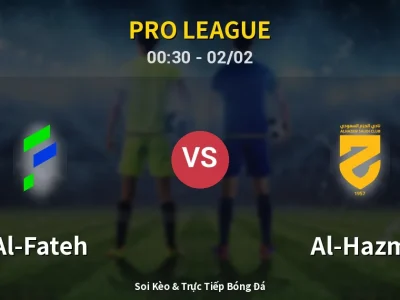Kết Quả: Al-Fateh 1-1 Al-Hazm – Highlight & Bàn Thắng | Pro League