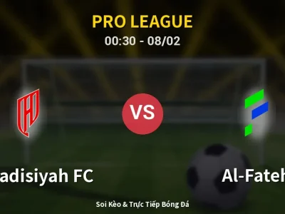 Kết Quả: Al-Qadisiyah FC 1-1 Al-Fateh – Highlight & Bàn Thắng | Pro League