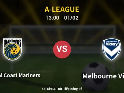 Kết Quả: Central Coast Mariners 1-0 Melbourne Victory – Highlight & Bàn Thắng | A-League