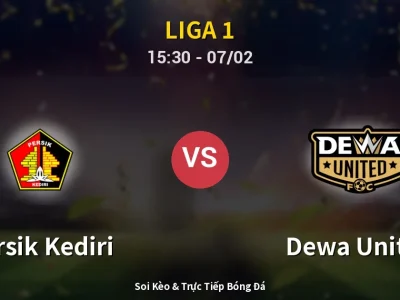 Kết Quả: Persik Kediri 2-1 Dewa United – Highlight & Bàn Thắng | Liga 1