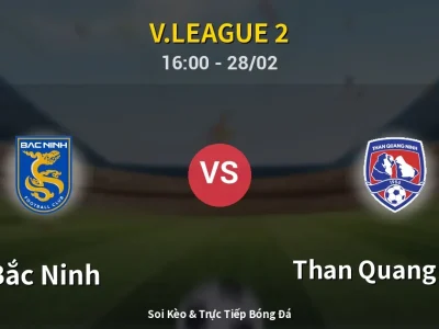 🔴 Trực Tiếp: Bắc Ninh 0-0 Than Quang Ninh – Link Xem V.League 2 (Full HD)