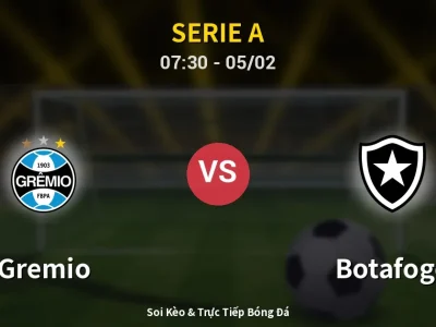 Kết Quả: Gremio 5-3 Botafogo – Highlight & Bàn Thắng | Serie A