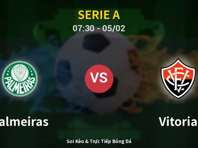 Kết Quả: Palmeiras 5-1 Vitoria – Highlight & Bàn Thắng | Serie A