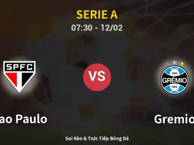 Kết Quả: Sao Paulo 2-0 Gremio – Highlight & Bàn Thắng | Serie A