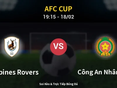 🔴 Trực Tiếp: Tampines Rovers 2-0 Công An Nhân Dân – Link Xem AFC Cup (Full HD)