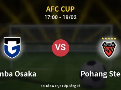 Kết Quả: Gamba Osaka 2-1 Pohang Steelers – Highlight & Bàn Thắng | AFC Cup
