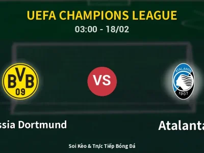 Kết Quả: Borussia Dortmund 2-0 Atalanta – Highlight & Bàn Thắng | UEFA Champions League