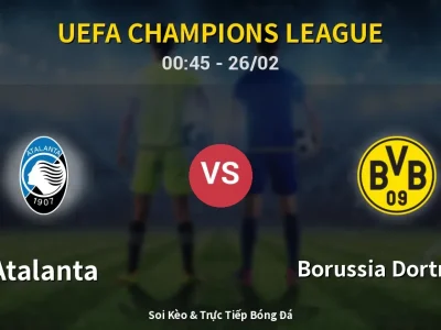 Kết Quả: Atalanta 4-1 Borussia Dortmund – Highlight & Bàn Thắng | UEFA Champions League