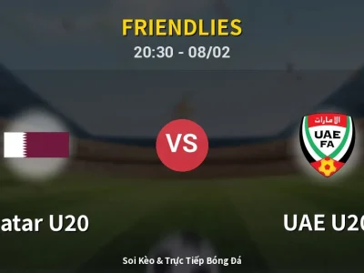 Soi Kèo Qatar U20 vs UAE U20 – 20:30 08/02 | Nhận Định, Dự Đoán Tỷ Số