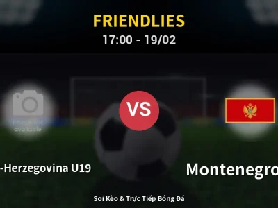Kết Quả: Bosnia-Herzegovina U19 1-1 Montenegro U18 – Highlight & Bàn Thắng | Friendlies