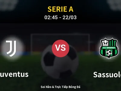 Kết Quả: Juventus 1-1 Sassuolo – Highlight & Bàn Thắng | Serie A